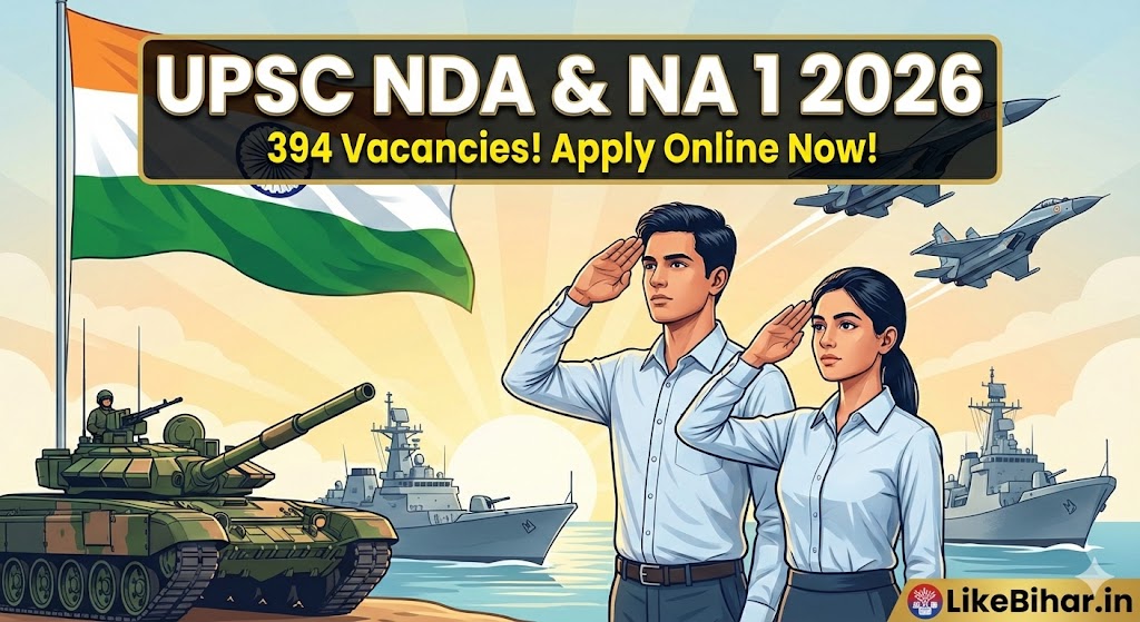 UPSC NDA 1 2026 Official Notification and Exam Date