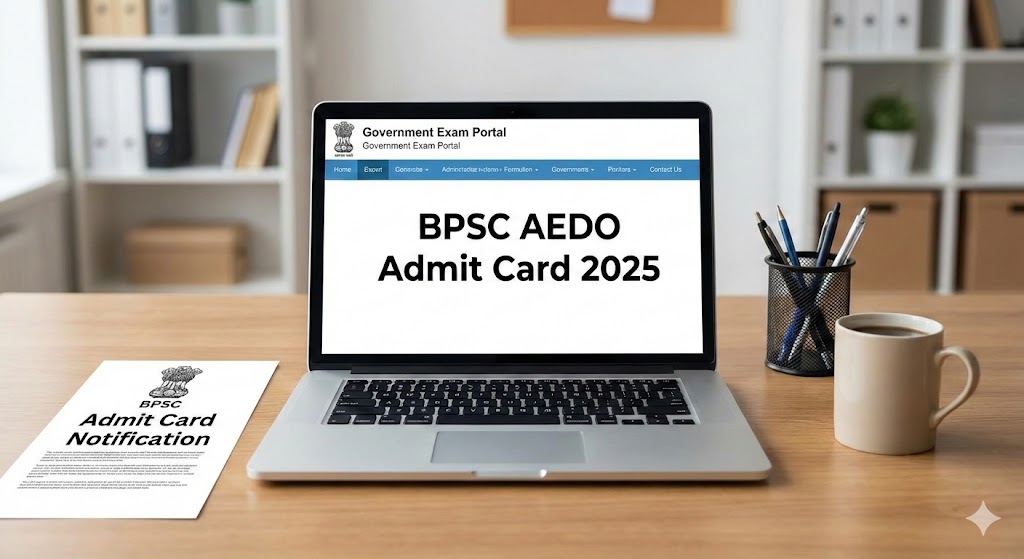 BPSC AEDO Admit Card 2025 Download Direct Link and Exam Date Notification
